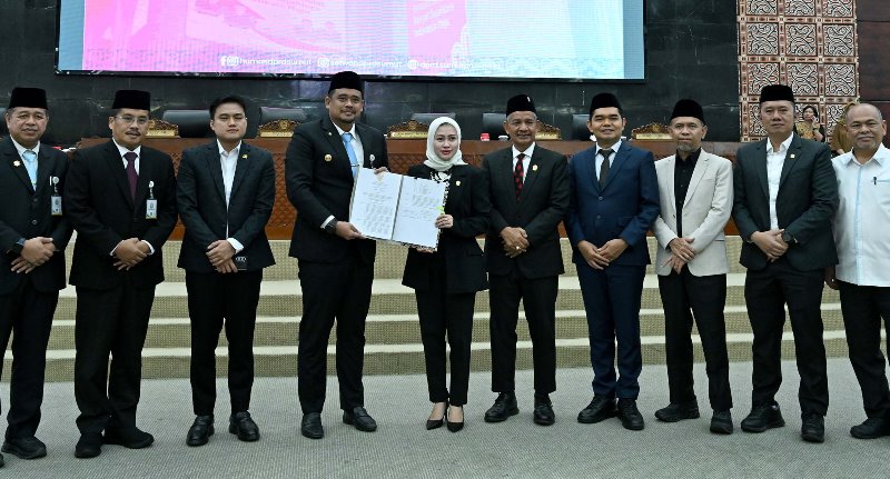 Gubernur Bobby Nasution dan DPRD Sumut Setujui Ranperda RPJMD 2025-2029