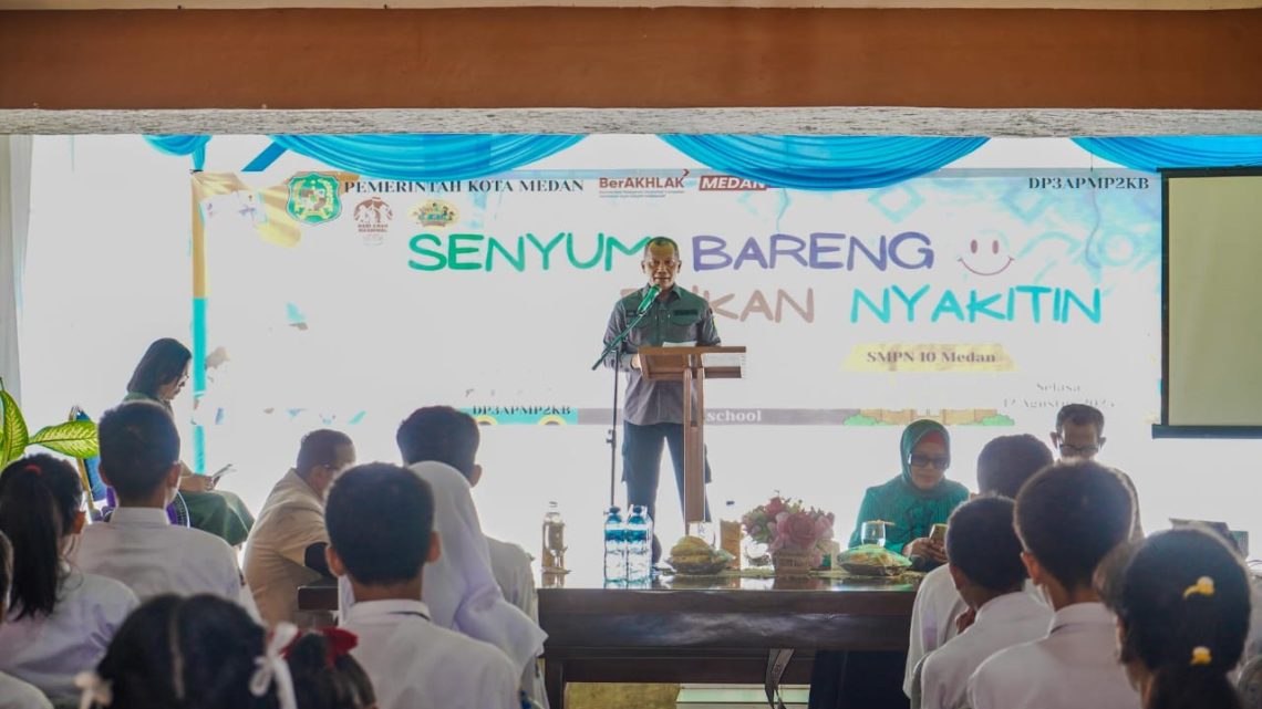 Pemko Medan Sosialisasikan Anti Perundungan di SMP Negeri 10