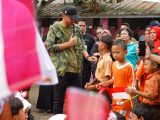 Rico Waas Tebar Keceriaan di SDN 067263 Medan Marelan