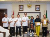 Rico Waas Terima Audiensi Violis Remaja, Qiara Asqa : Seni Pertajam Intuisi dan Kembangkan Kreativitas