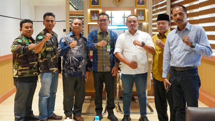 Terima Audiensi Pemuda Tabagsel, Zakiyuddin Tekankan Pentingnya Tujuan Berorganisasi