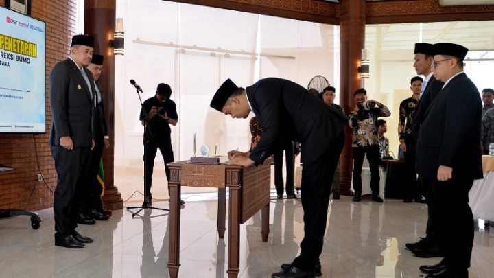 Bobby Nasution Lantik Dewas PD AIJ dan 2 Direksi Perumda Tirtanadi