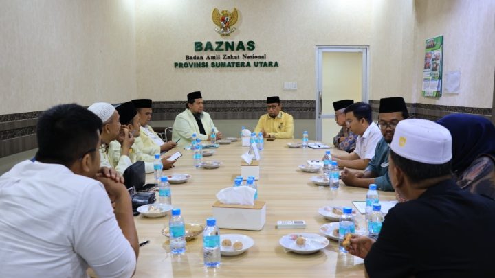 PW MDI Sumut Pererat Hubungan Dengan Baznas Sumut