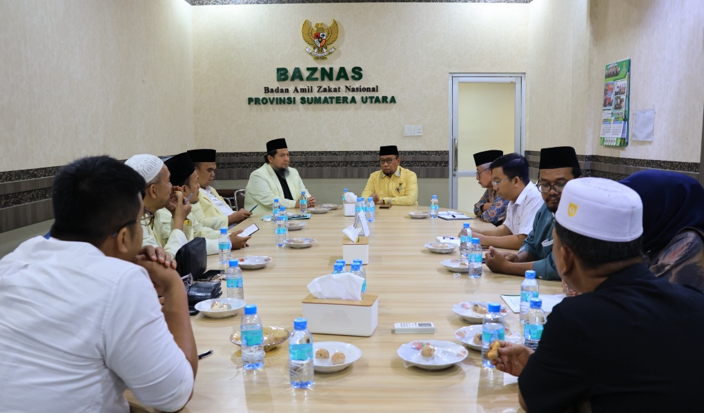 PW MDI Sumut Pererat Hubungan Dengan Baznas Sumut