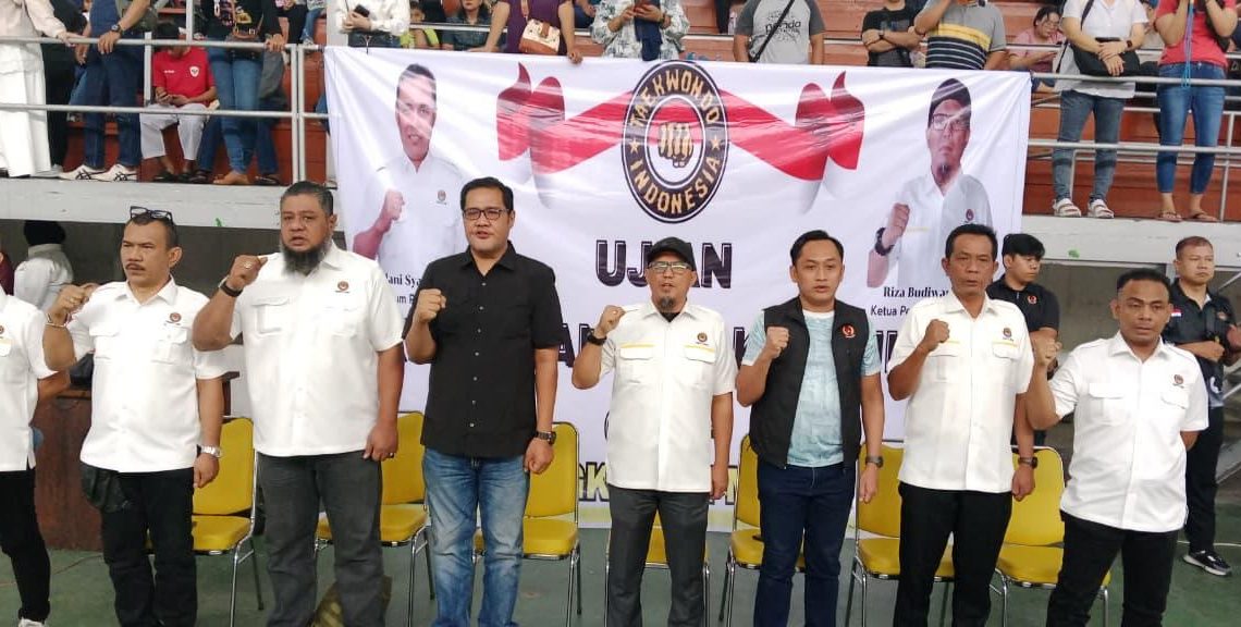 Ketua Koni Medan Buka UKT Taekwondo, Diikuti 1400 Peserta