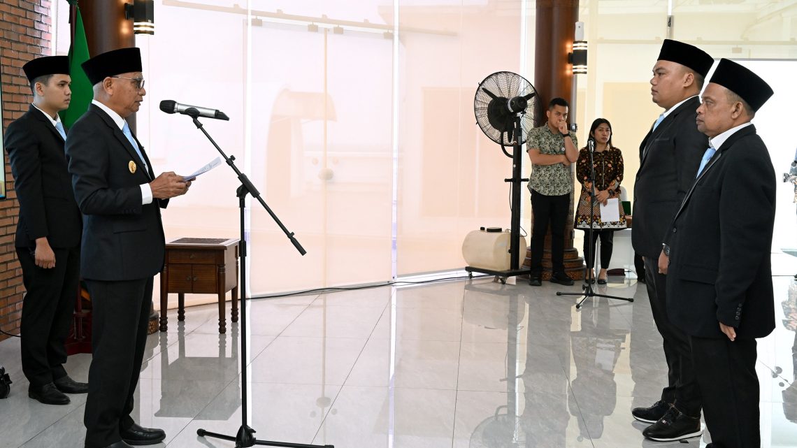 Lantik 2 Direksi BUMD, Wagub Sumut Minta Pegang 5 Prinsip Ini