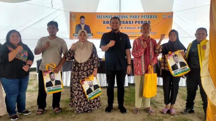 Hadi Suhendra Komit Perjuangkan Peningkatan Pelayanan Kesehatan di Medan Utara