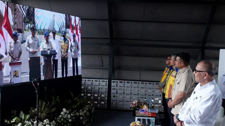 Gubernur Bobby Nasution Hadiri Peresmian Underpass Gatot Subroto Medan oleh Presiden Prabowo