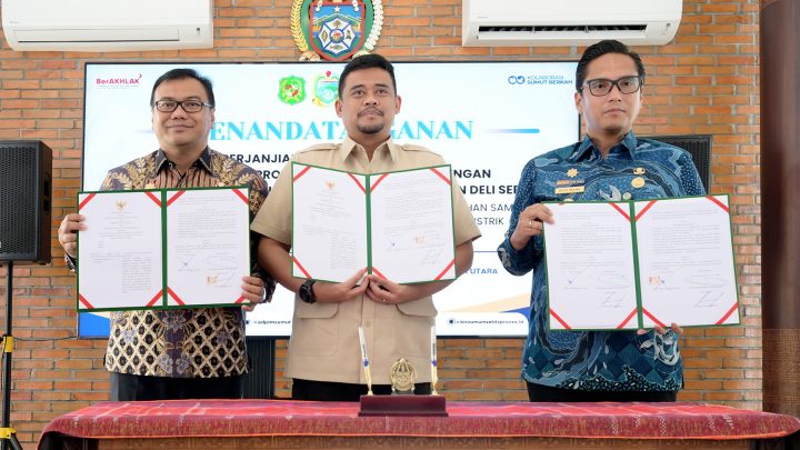 Kelola Sampah Jadi Energi, Bobby Nasution Teken Kesepakatan dengan Walikota Medan dan Bupati Deliserdang