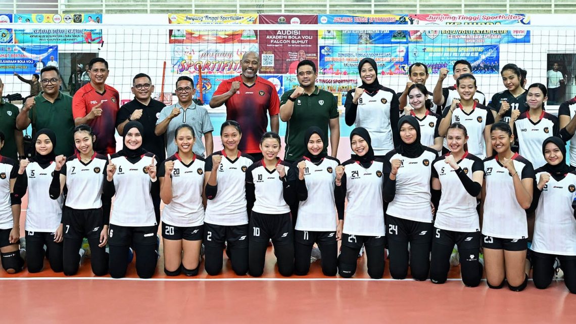 PBVSI Pilih Sumut Tempat TC Menuju SEA Games 2025, Bobby Nasution Berharap Makin Banyak Cabor Mengikuti