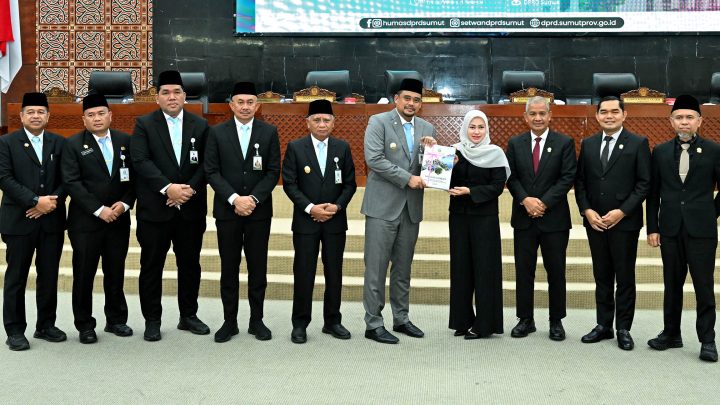 Serahkan Ranperda APBD Sumut 2026, Gubernur Bobby Nasution Fokus pada Lima Prioritas Pembangunan