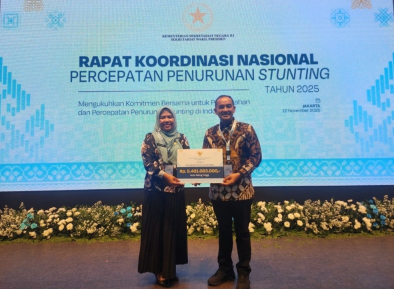 Iman Irdian Saragih, Satu-satunya Wali Kota Dari Sumut Terima Penghargaan Insentif Fiskal Dari Kemenkeu