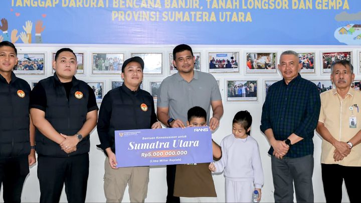 Gubernur Bobby Nasution Ucapkan Terima Kasih Kepada Stafsus Presiden Atas Bantuan Rp5 M untuk Korban Banjir dan Longsor
