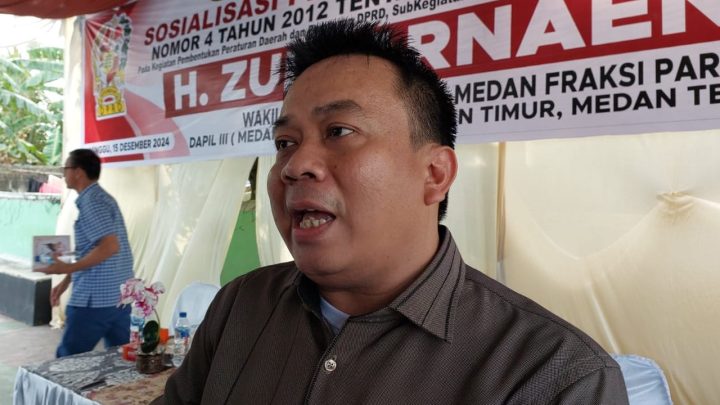 Zulkarnaen Desak Pemko Segera Buat Kolam Retensi Atasi Banjir di Tembung