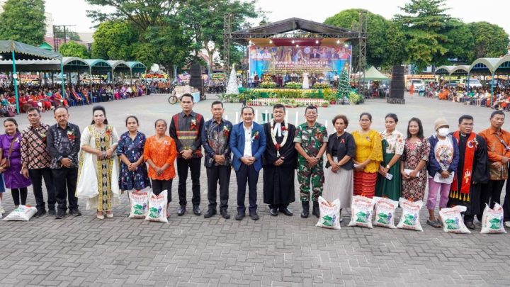 Wali Kota Tebing Tinggi Ajak Umat Kristiani Dukung dan Sukseskan Program Pemerintah