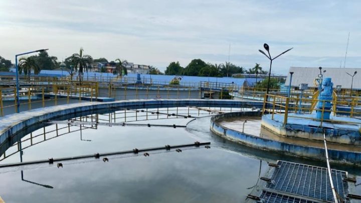 Perumda Tirtanadi Cuci Reservoir 2 IPAM Sunggal Demi Jaga Kualitas Air