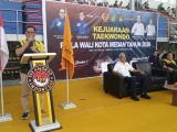 Mewakili Wali Kota Medan, Kadispora Dukung Penuh Kejuaraan Taekwondo Digelar Pengkot TI Medan