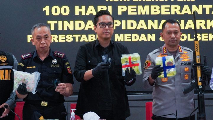 Rico Waas Apresiasi Kinerja Polrestabes Medan, Pemberantasan Narkoba Semakin Diperkuat