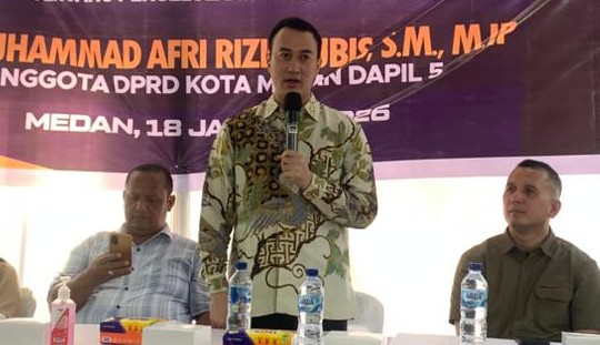 Pengutipan Sampah Belum Maksimal, Riski Lubis: Masih Banyak Warga Kota Medan Belum Terdata WRS