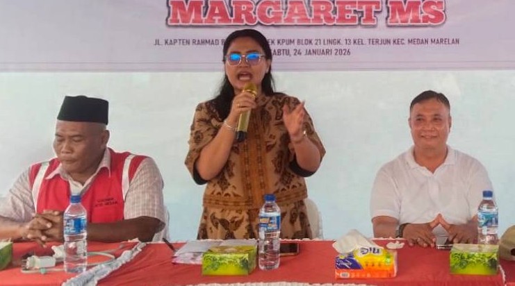 Margaret MS Harap Warga Kota Medan Turut Jaga Kebersihan Lingkungan