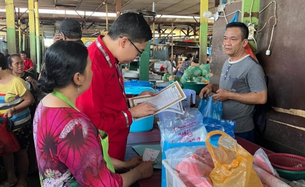 Agus Setiawan : Tunda Pengosongan Pasar Sambas Medan Hingga Habis Lebaran