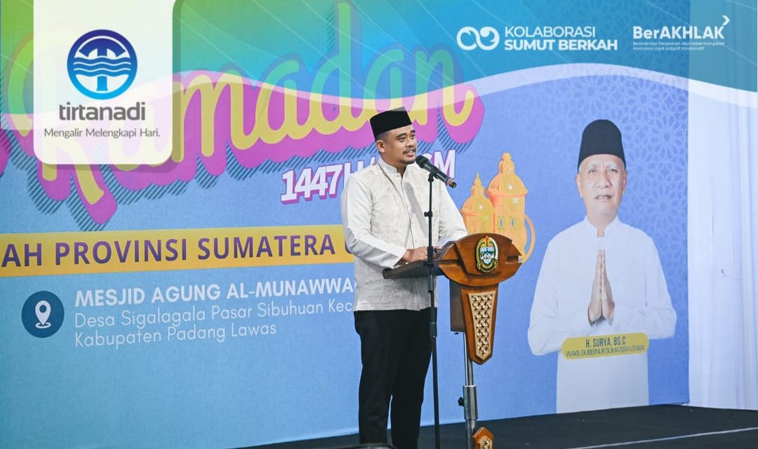 Dirut Perumda Tirtanadi, Ardian Surbakti Dampingi Gubsu Safari Ramadan ke Palas dan Paluta