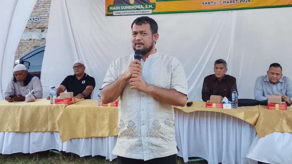 Hadi Suhendra Ajak Masyarakat Medan Utara Majukan Olahraga
