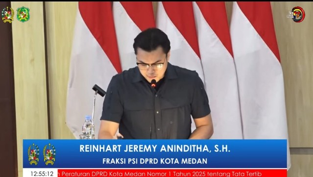 Fraksi PSI Tolak Sejumlah Pasal Perubahan Tatib DPRD Medan