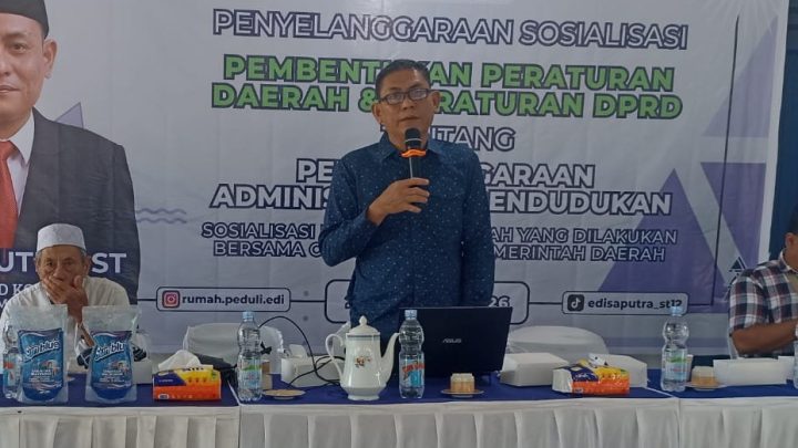 Edi Saputra: Jika Tak Lengkap Adminduk, Warga Kota Medan Tidak Dapat Bantuan