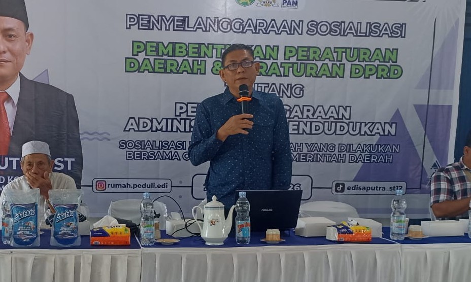 Edi Saputra: Jika Tak Lengkap Adminduk, Warga Kota Medan Tidak Dapat Bantuan