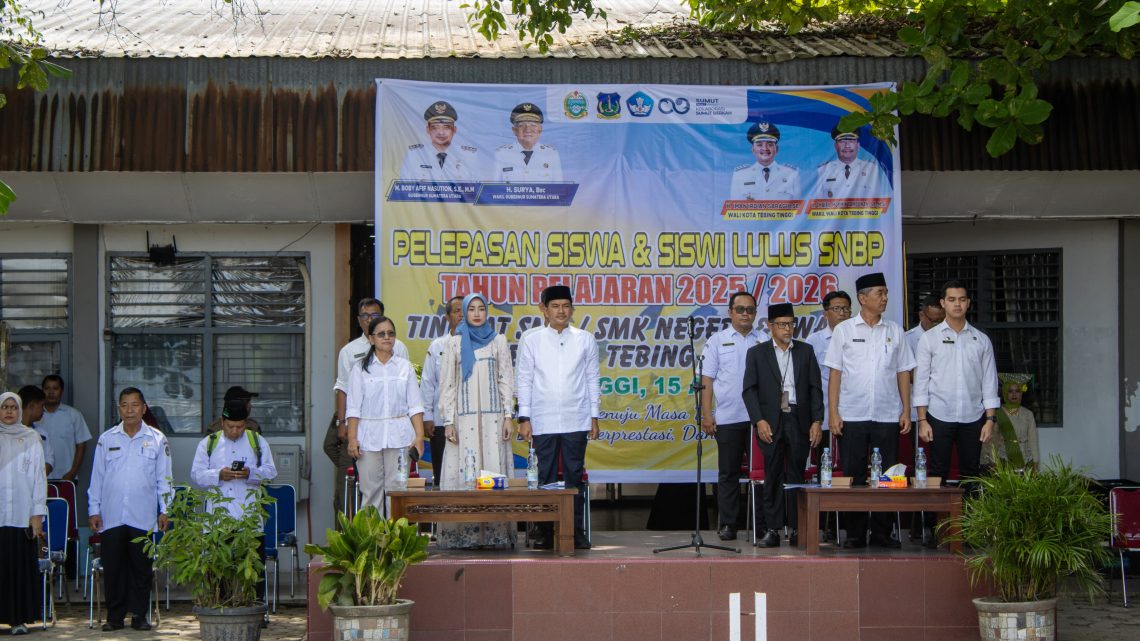 256 Siswa SMA/SMK Tebing Tinggi Lulus SNBP, Wali Kota : Ini Kebanggaan Bagi Daerah