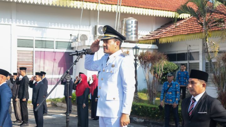 Wali Kota Tebing Tinggi Pimpin Upacara Peringatan Hari Otonomi Daerah ke-30