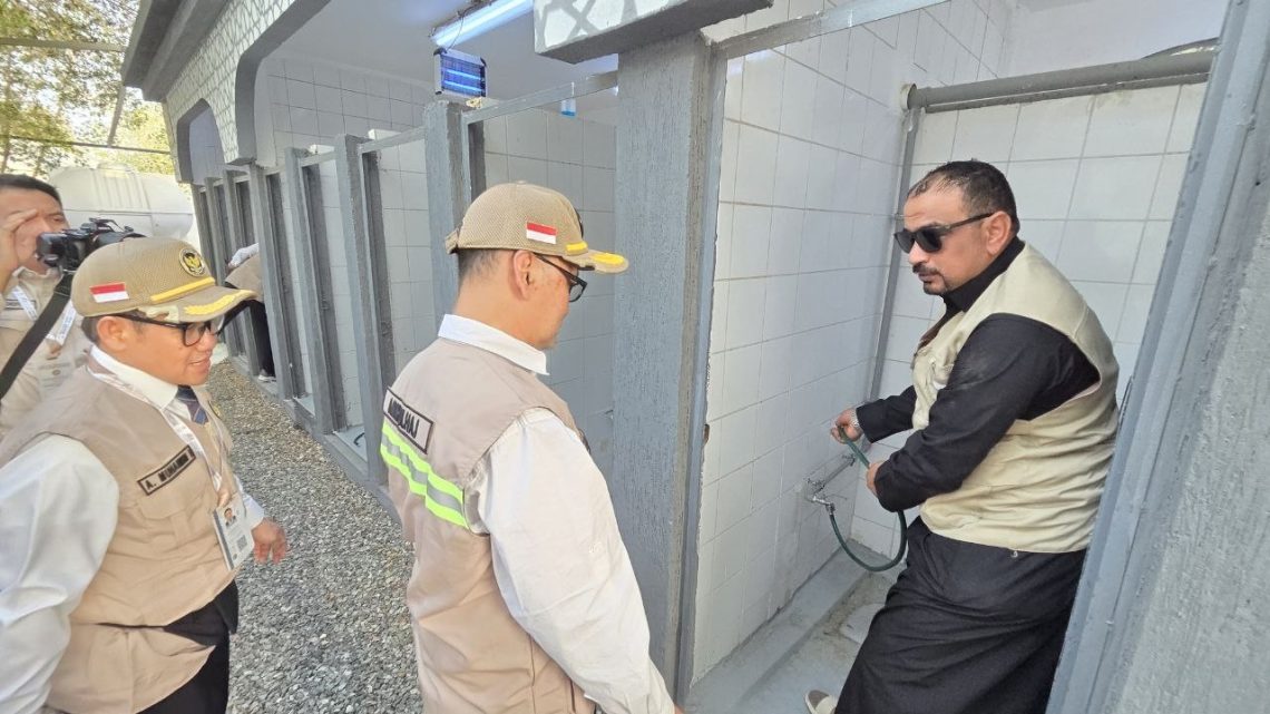 Jelang Puncak Haji 2026, Fasilitas Sanitasi Lansia Jadi Sorotan Menhaj