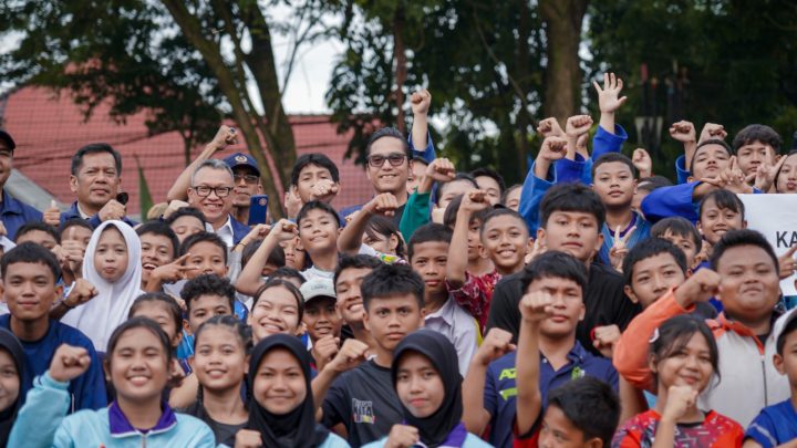 Rico Waas Buka Popkot Medan 2026 Bersama 1.100 Atlet Pelajar : Lahirkan Juara dan Jauhi Hal Negatif