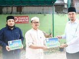 Dirut Perumda Tirtanadi Serahkan 13 Ekor Hewan Sapi Kurban