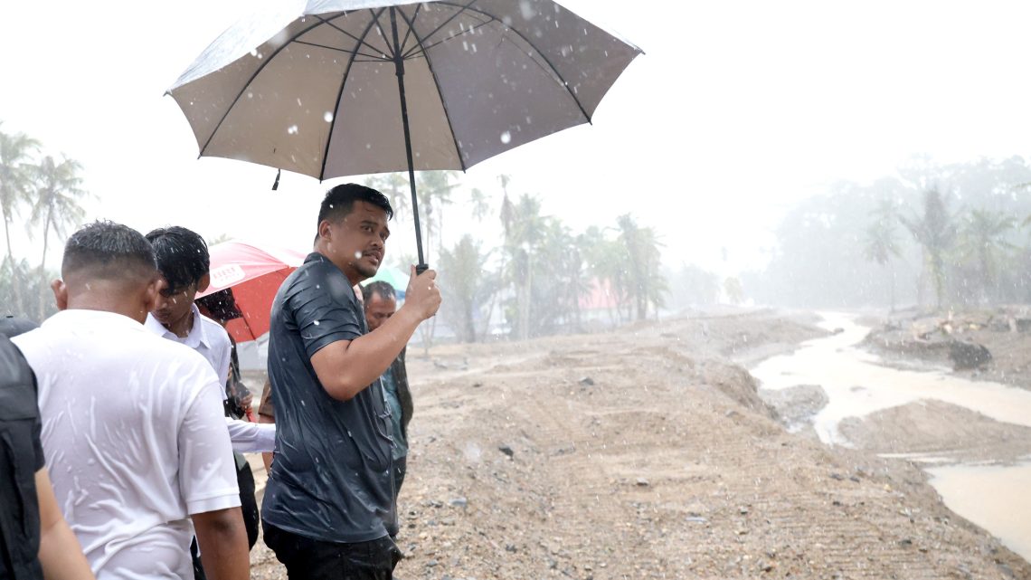 Gubernur Bobby Nasution Desak Percepatan Proyek Tanggul dan Sabodam Sungai Tukka