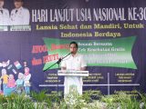 Rico Waas Bawa Hadiah Untuk 10.000 Lansia Lewat Program PKH Makmur di HLUN ke-30