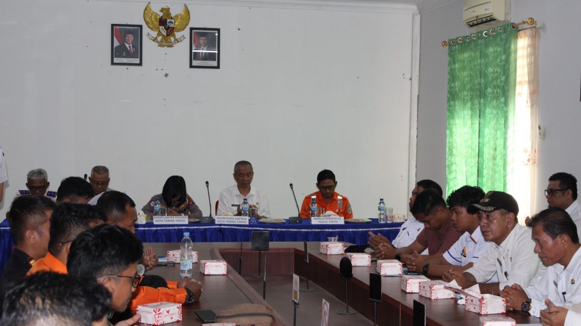 Pemko Tebing Tinggi Siapkan Langkah Konkret Tekan Risiko Kecelakaan Perlintasan Sebidang Kereta Api