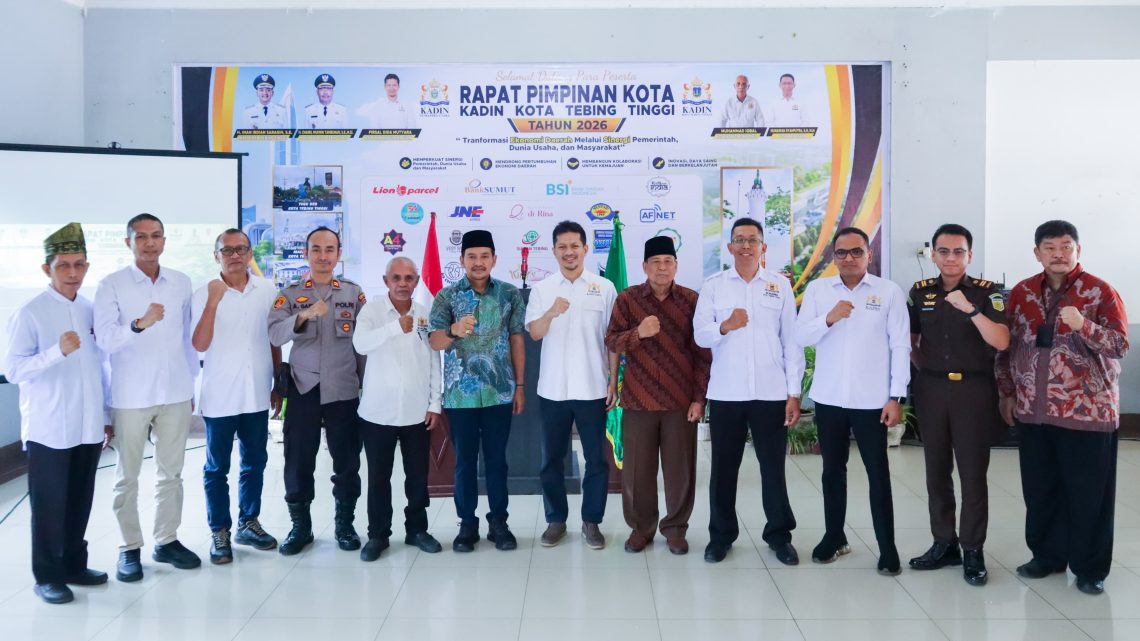 Buka Rakerda Kadin 2026, Wali Kota Tebing Tinggi Tekankan Kolaborasi Atasi Tantangan Ekonomi Daerah