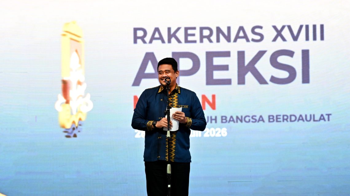 Hadiri Rakernas APEKSI, Bobby Nasution Tunjukkan Hasil Pembangunan Kota Medan di Eranya
