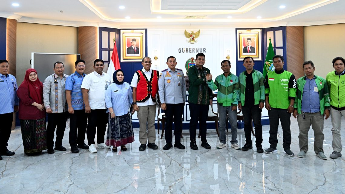 Gubernur Bobby Nasution Siap Jembatani Aspirasi Ojol ke DPR RI Asal Sumut