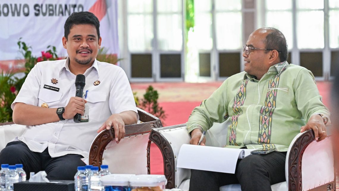 Gubernur Sumut Terima Audiensi Walikota P. Sdimpuan, Perkuat Sinergi Pembangunan dan Infrastruktur Daerah