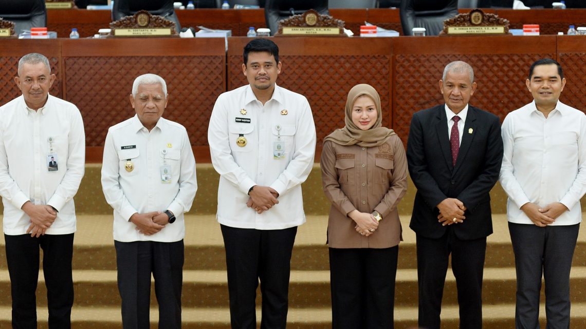 Gubernur Bobby Nasution Sampaikan Ranperda Pertanggungjawaban APBD 2025, Pemprov Sumut Catat Surplus Rp. 521,494 Miliar