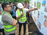 Bobby Nasution Mulai Bangun SMKN 1 Gido, Relokasi Sekolah Langganan Banjir ke Lokasi yang Lebih Layak