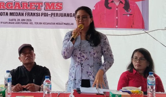 Warga Terjun Minta Pemko Medan Bangun Tembok Kanal Sungai Bedera
