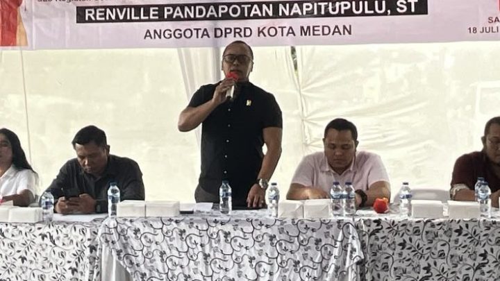 Renville P. Napitupulu Sosialisasikan Perda Penanggulangan Kemiskinan di Kota Medan