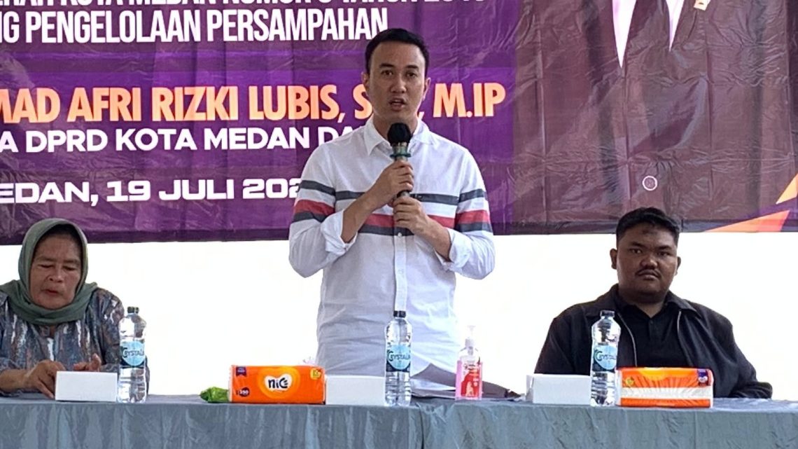 Antisipasi Banjir di Musim Hujan, Rizki Lubis Minta Drainase Bebas Sampah