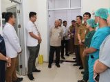Tinjau RSUD Tafaeri Nias Utara, Wagub Sumut Tegaskan Integritas