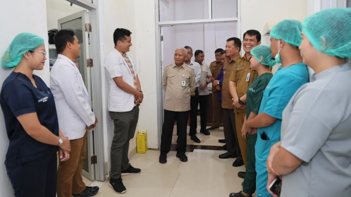 Tinjau RSUD Tafaeri Nias Utara, Wagub Sumut Tegaskan Integritas