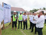 Wagub Sumut Tinjau Pembangunan SMKN 1 Gunungsitoli, Siswa Minta Program MBG Dilanjutkan